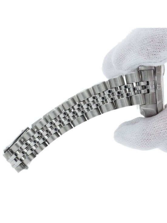 Rolex Oyster Perpetual Date Watch SS Silver Polished main image 5